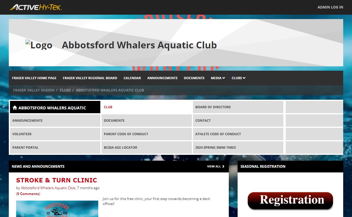 Hytek Swimming - Abbotsford Whalers Aquatic Club