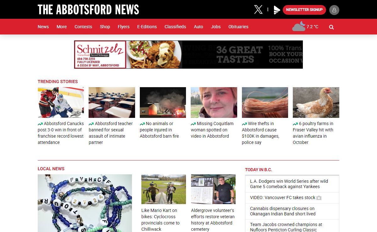 Welcome to The Abbotsford News - The Abbotsford News