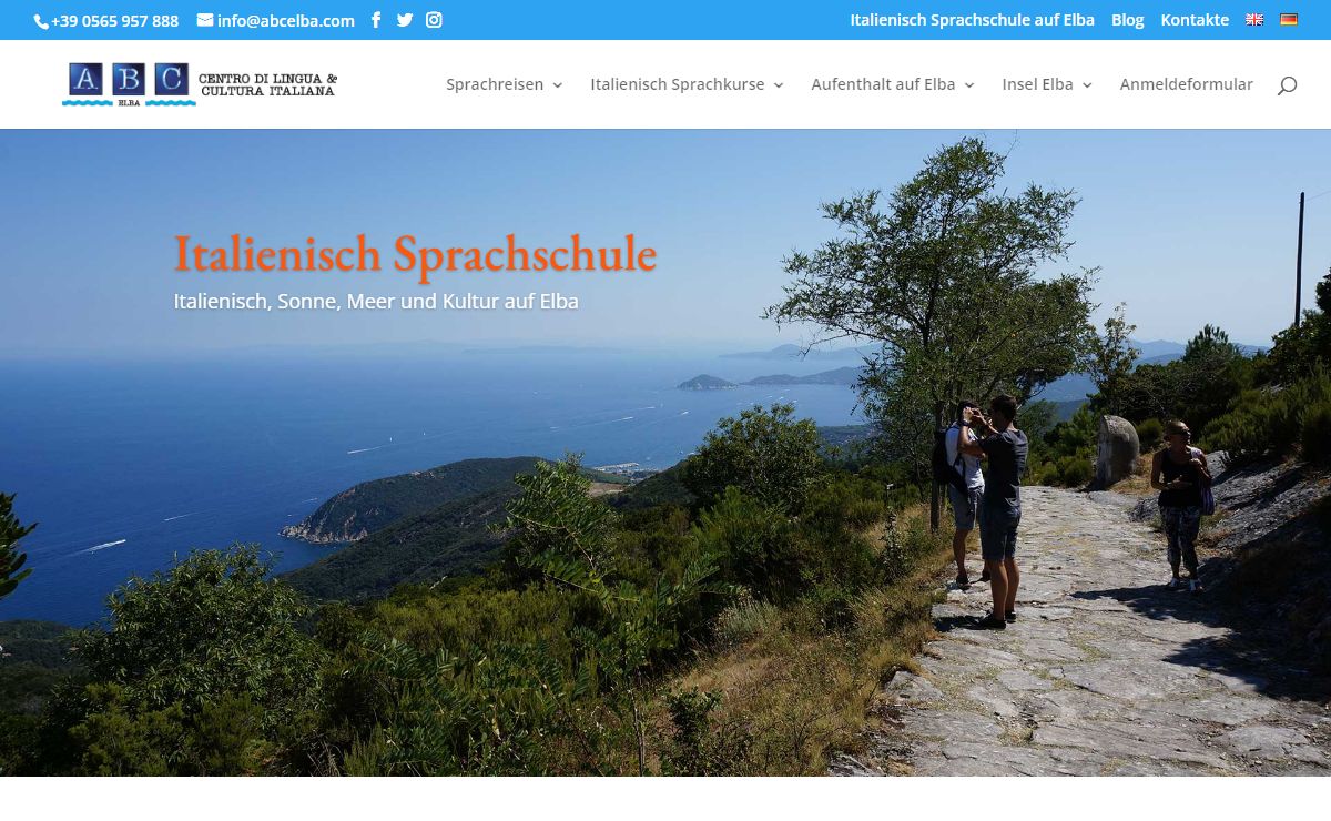 ABC Elba, Italienisch Sprachkurse auf Elba, Italien