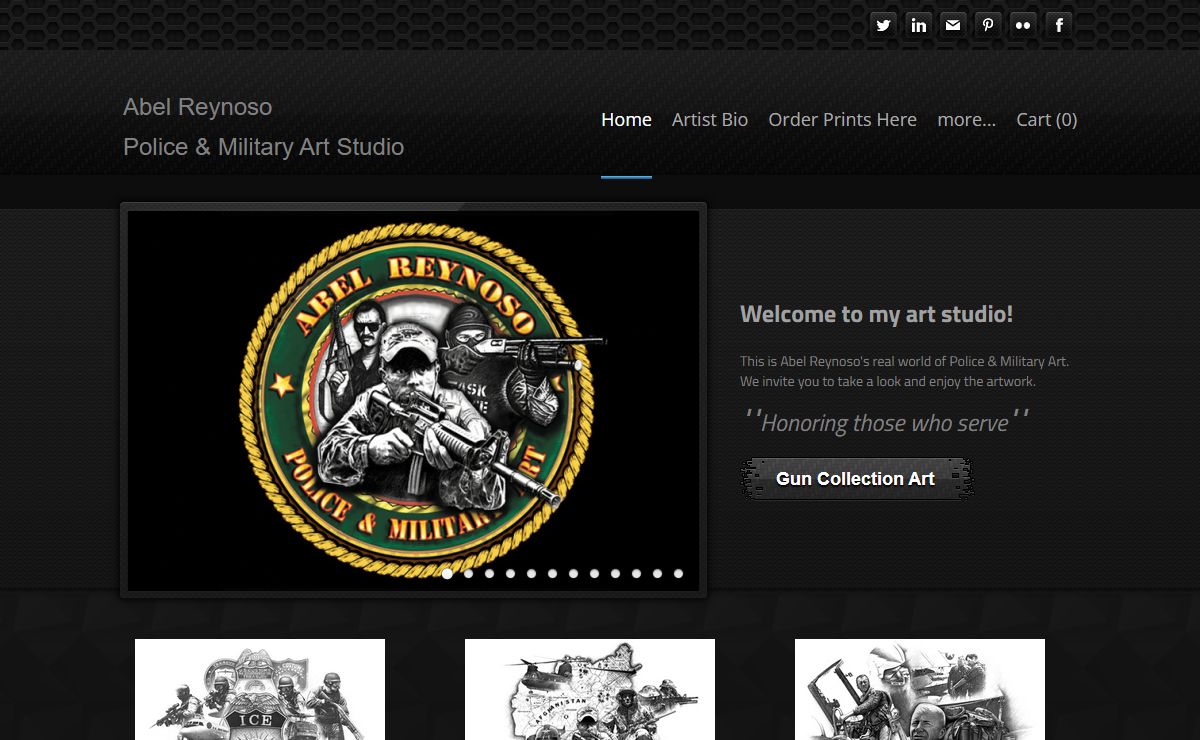 Abel Reynoso Police & Military Art Studio - Abel Reynoso Police and Military Art