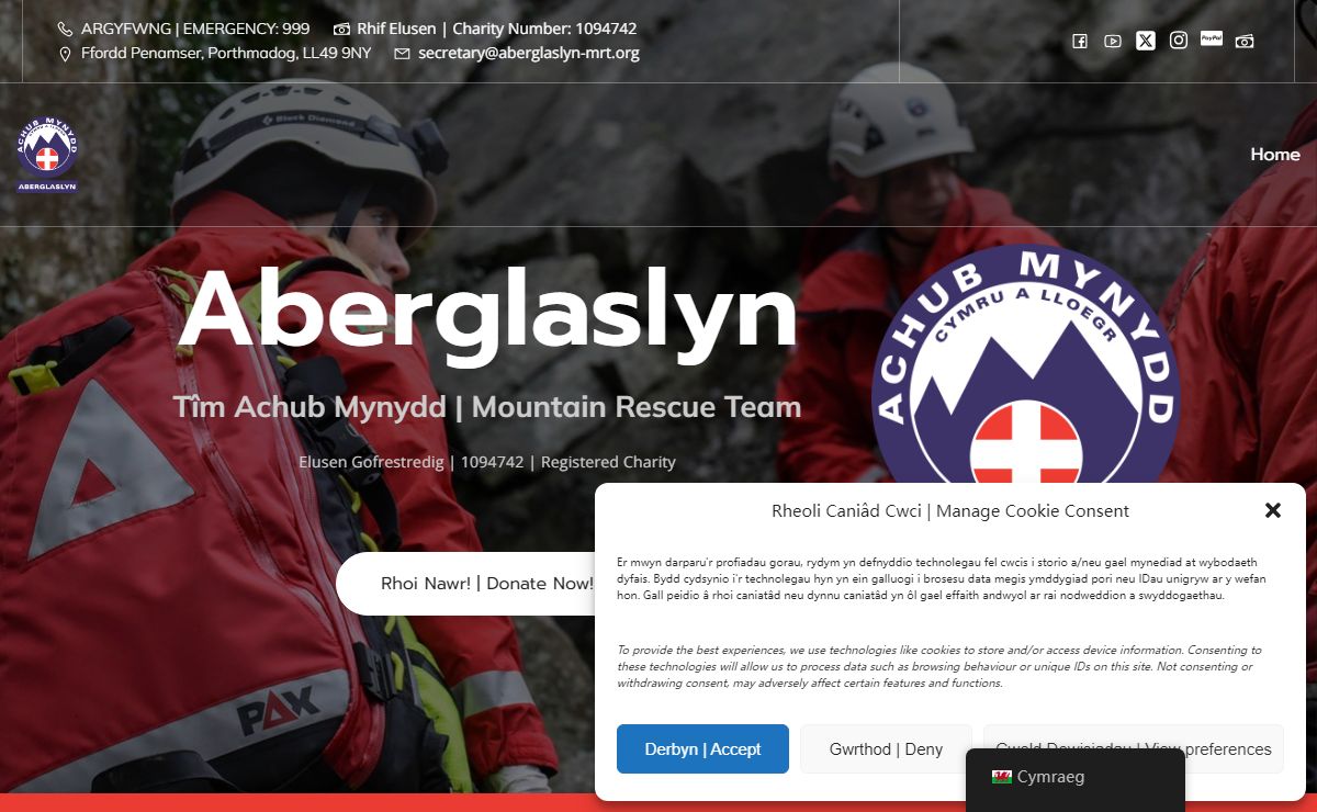 Tîm Achub Mynydd Aberglaslyn
