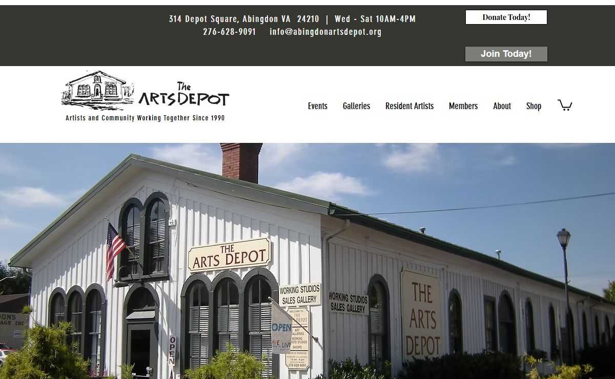 Home | The Arts Depot | Abingdon, VA