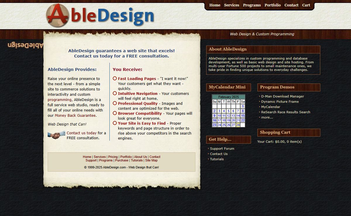 AbleDesign - Web Design that Can!