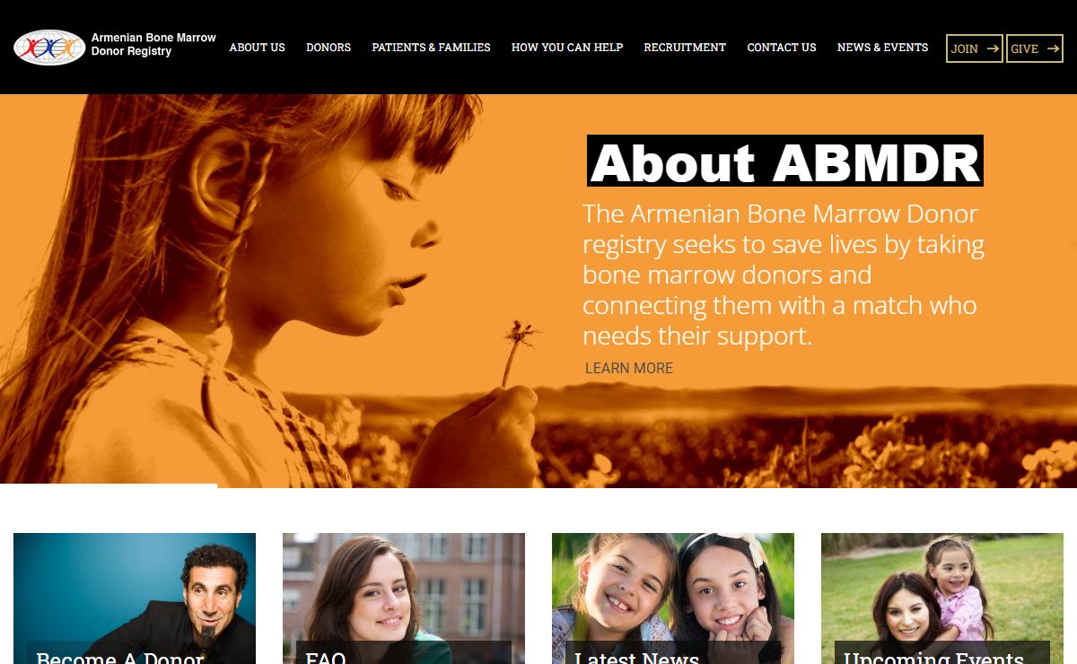 ABMDR : Armenian Bone Marrow Donor Registry
