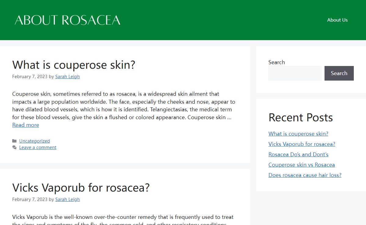 About Rosacea - Navigating the road to Rosacea relief