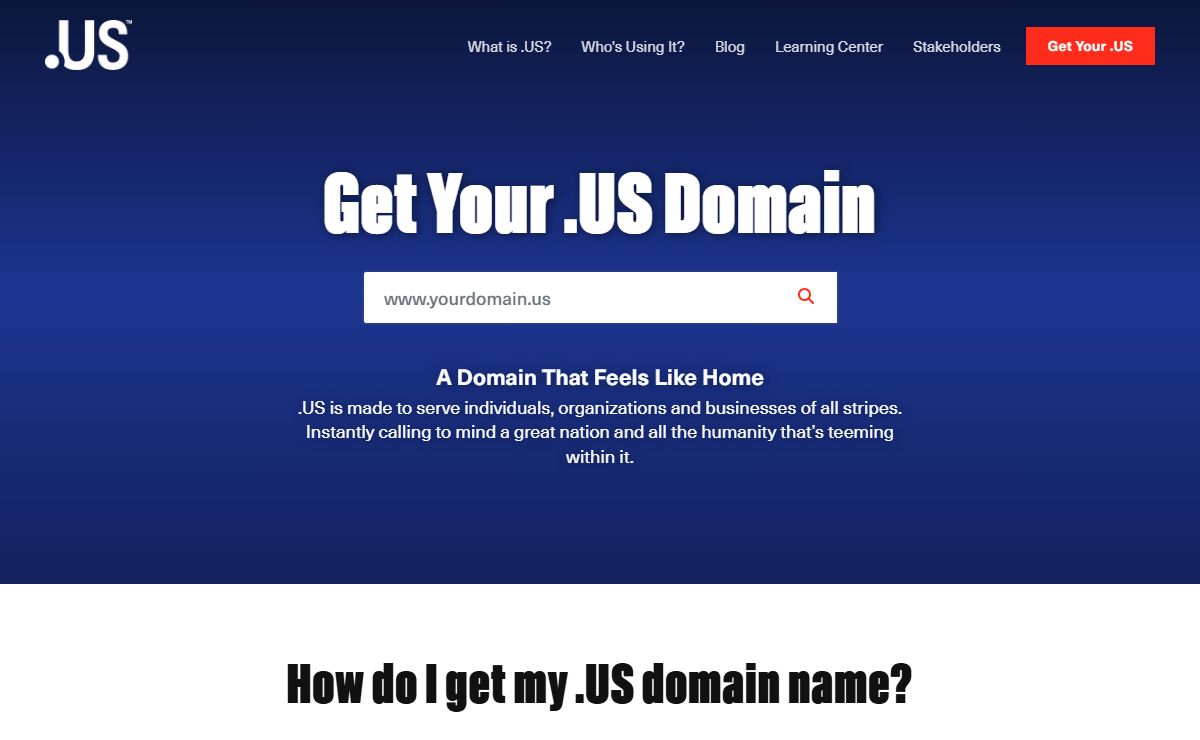 Register Your .US Web Address Today | .US Domains