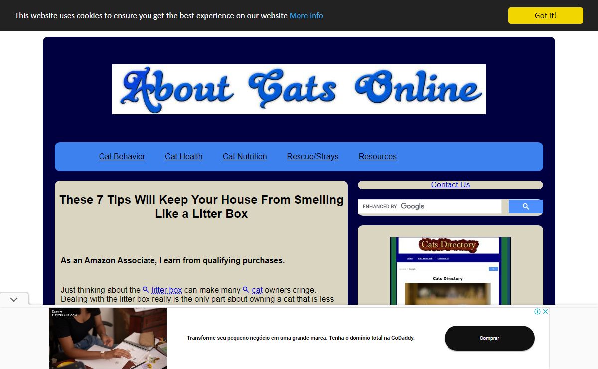7 Tips To Keep Your House From Smelling Like a Litter Box | About Cats Online