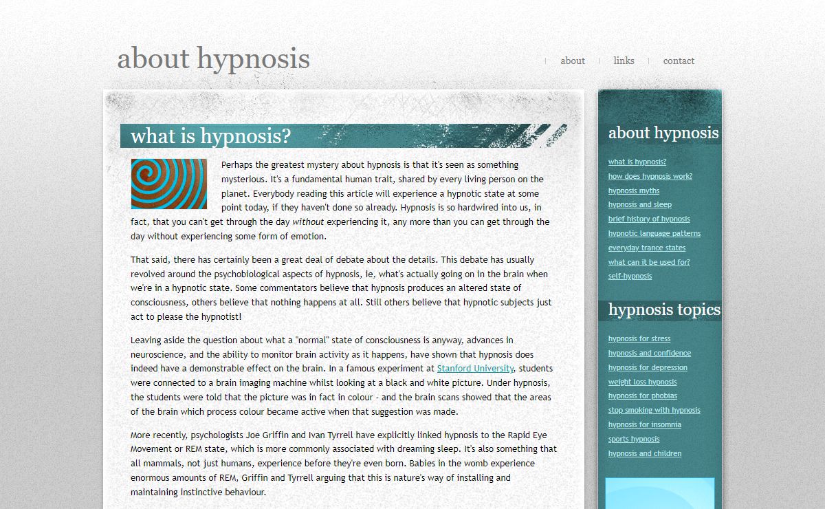 About Hypnosis - How Hypnosis Works