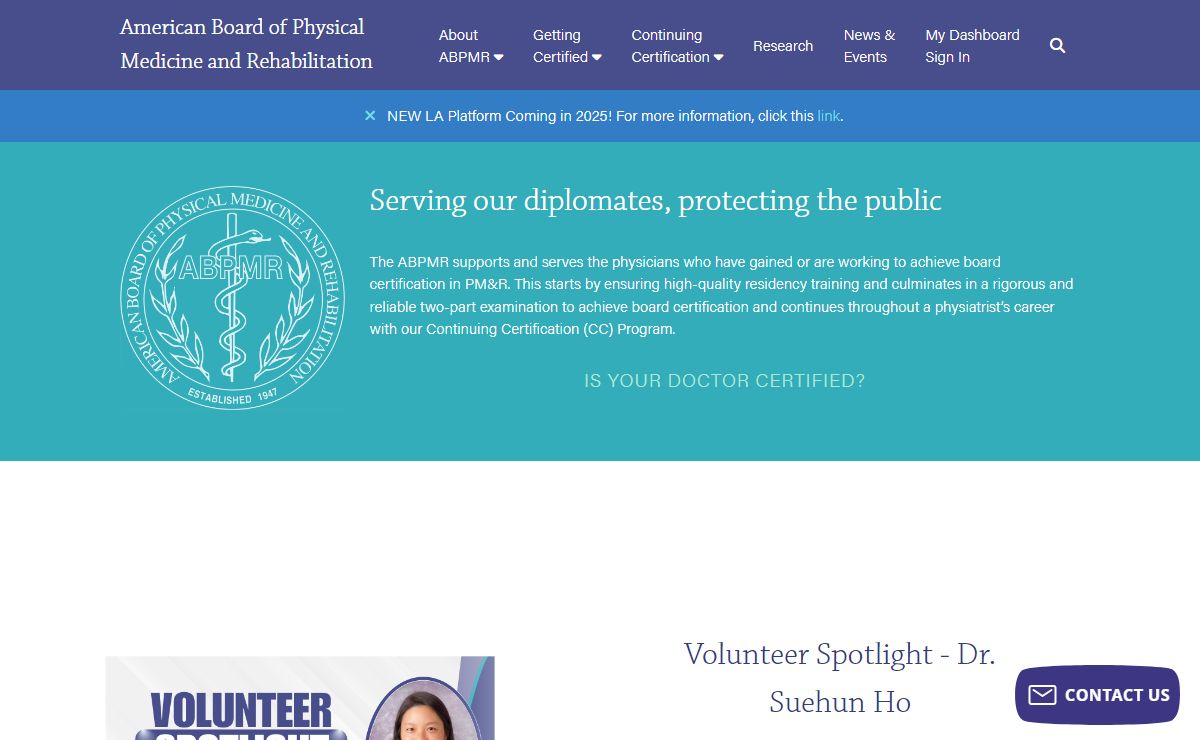 ABPMR - ABPMR Homepage