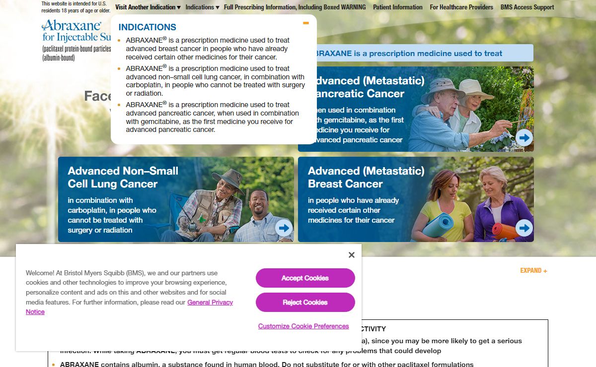 ABRAXANE® - Official Patient & Caregiver Website