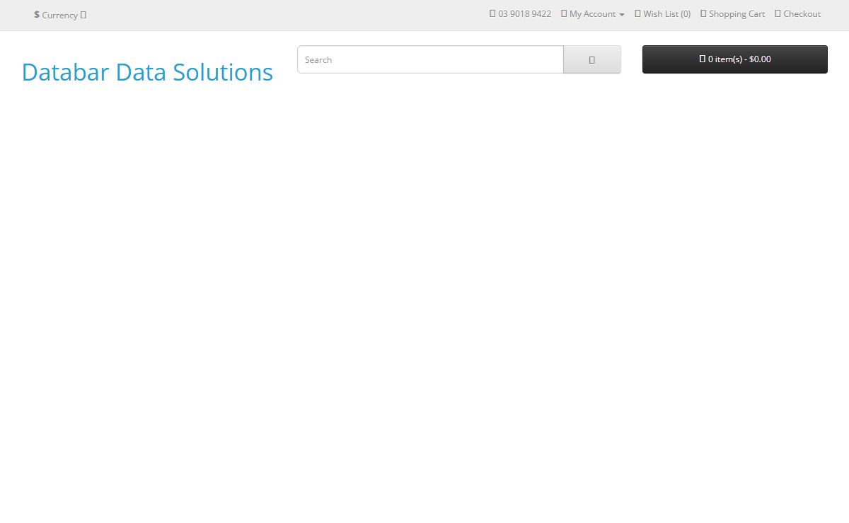 Databar Data Solutions - OLD DO NOT EDIT