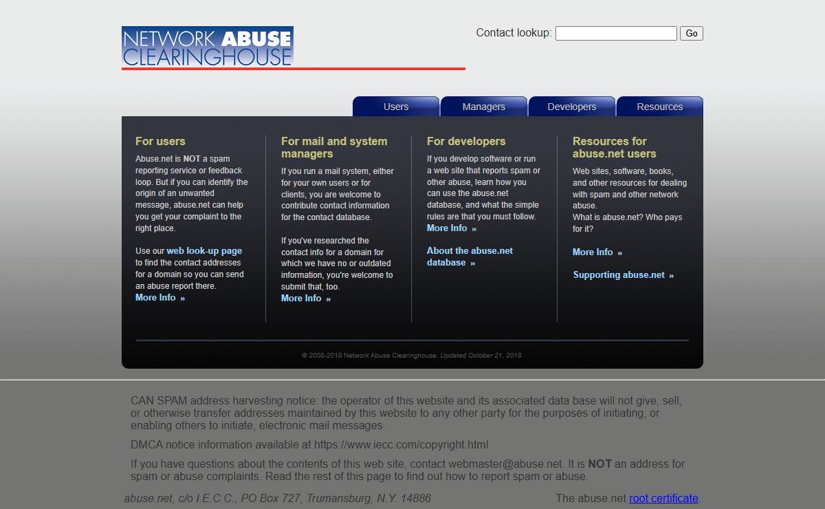 Abuse.net: Home Page