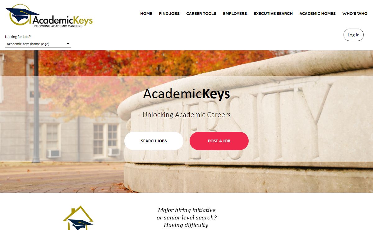 AcademicKeys.com: Higher Education Jobs and University Jobs
