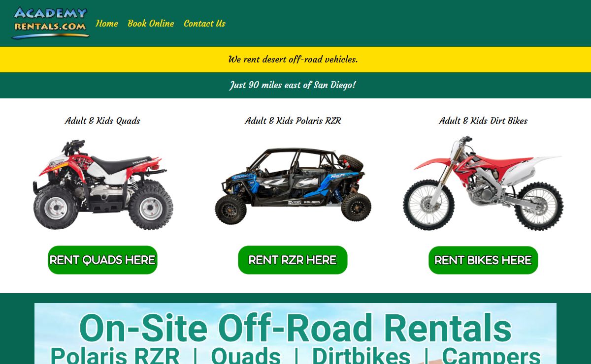 Home - Academy Rentals