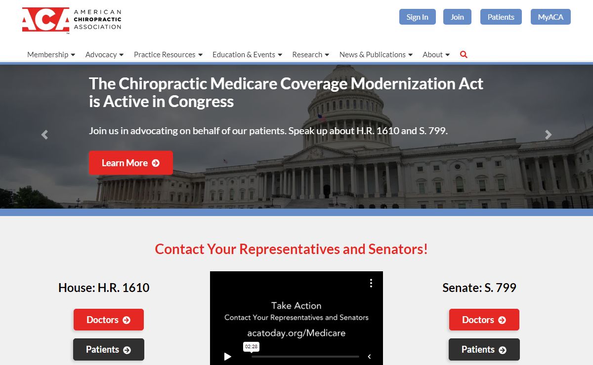 Home Page - ACA Today