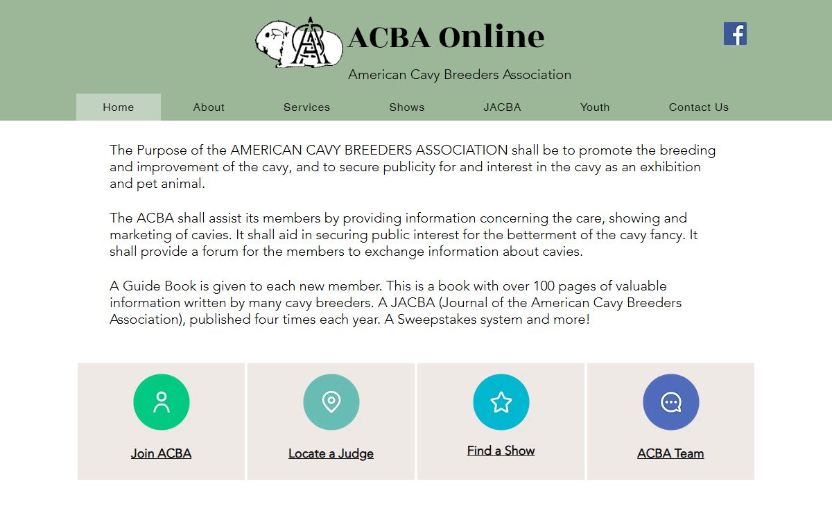 ACBA| American Cavy Breeders Association