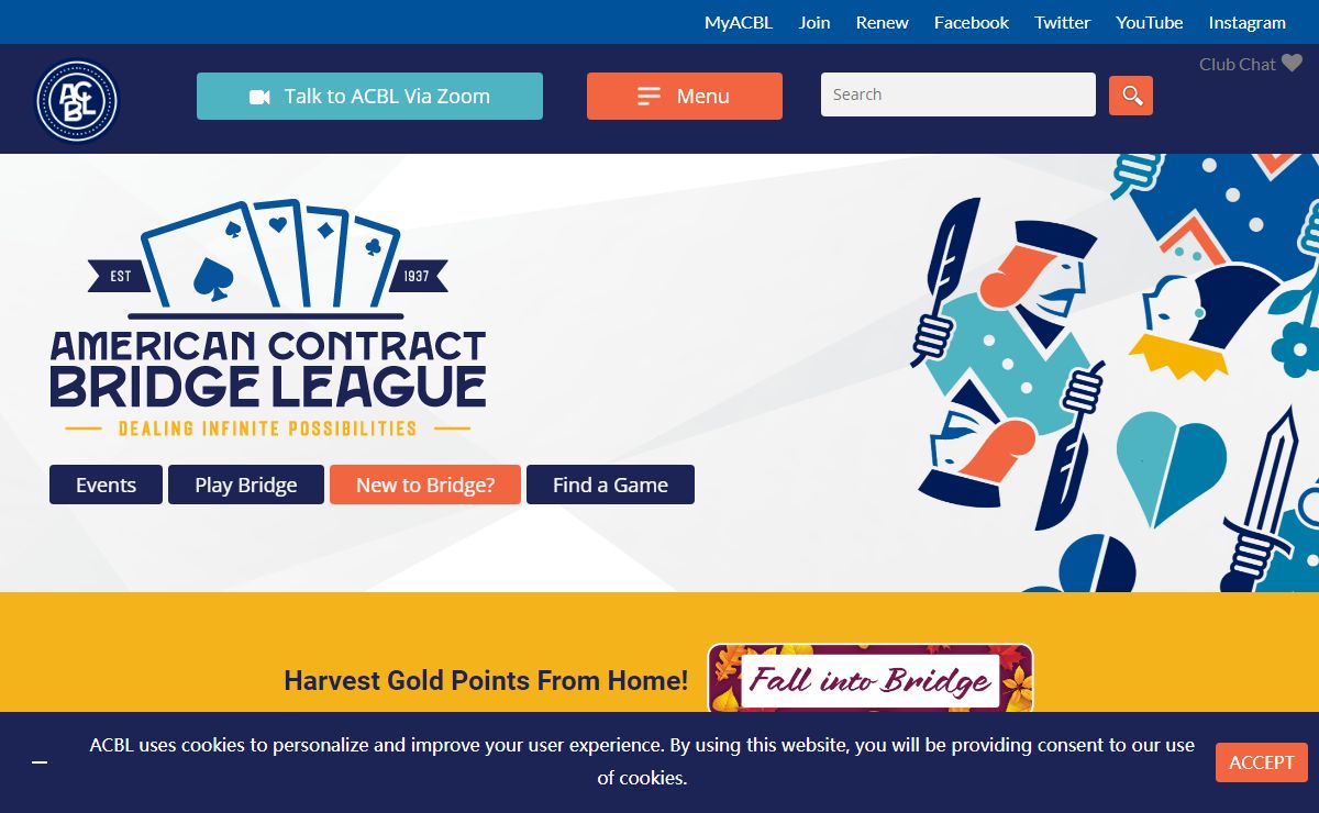 American Contract Bridge League • Dealing Infinite Possibilities