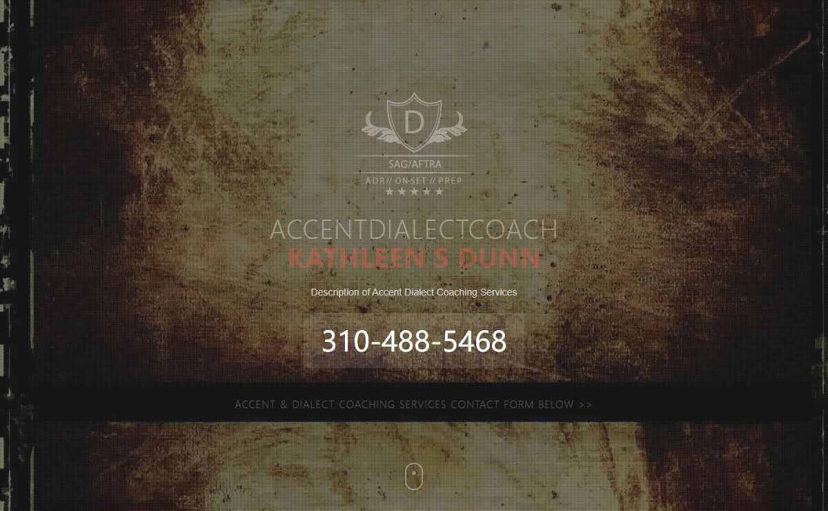 Accent Dialect Coach | Kathleen Dunn | Los Angeles, CA