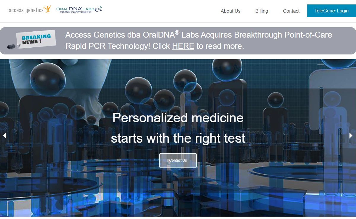 Access Genetics & OralDNA Labs