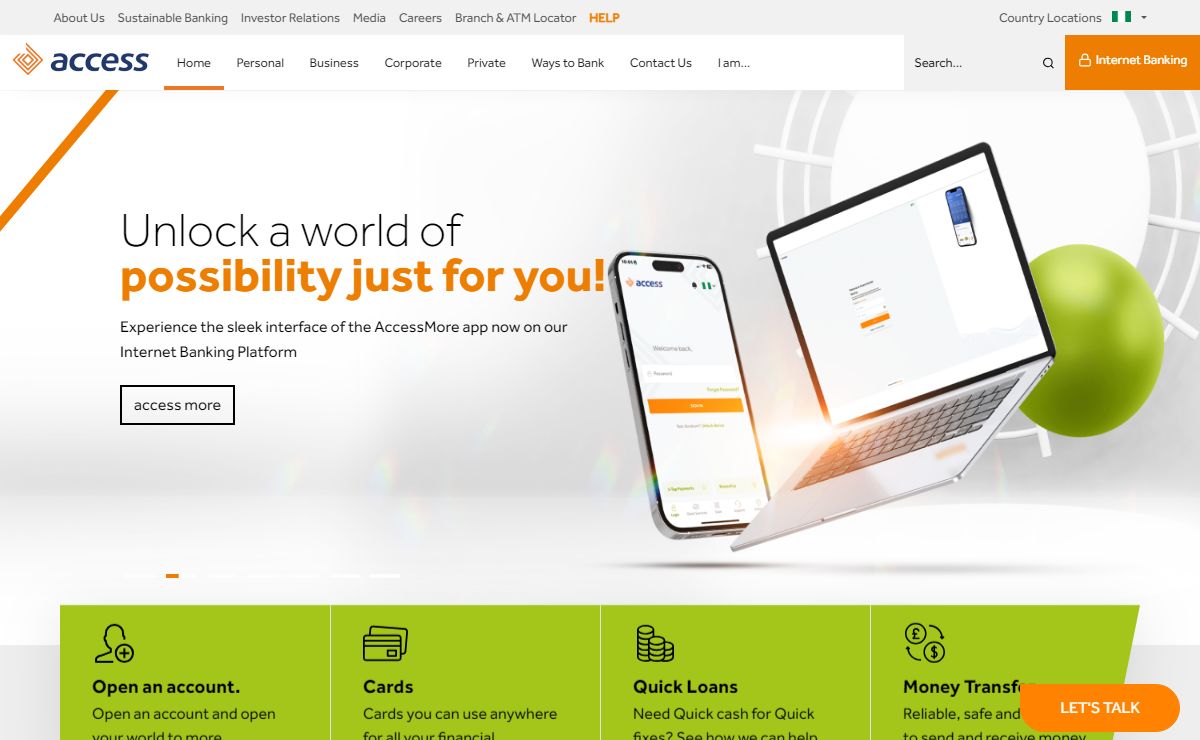 Home | Access Bank