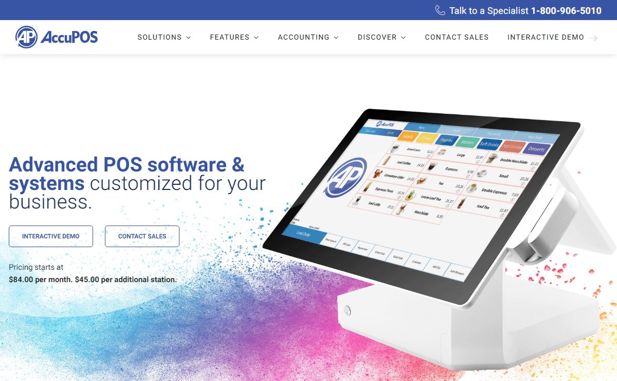 AccuPOS™ Point of Sale — Advanced POS Software & POS Systems