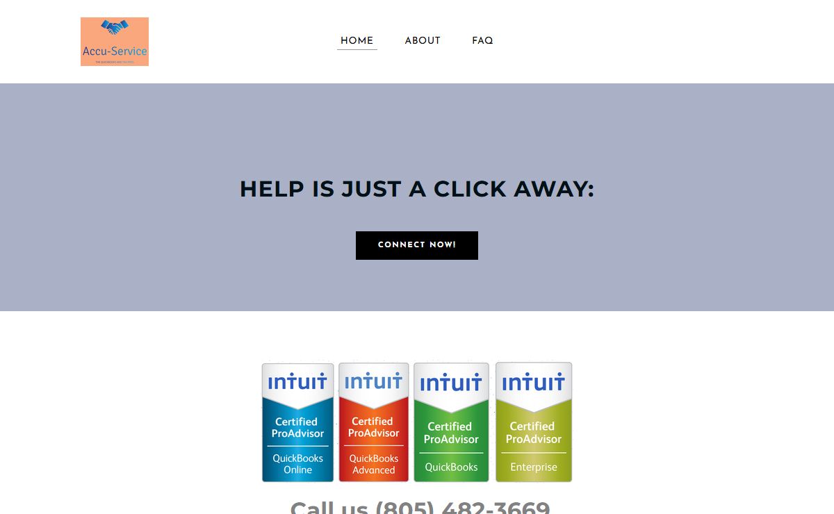 Accu-Service      The QuickBooks and Tax Professionals - Accu-Service