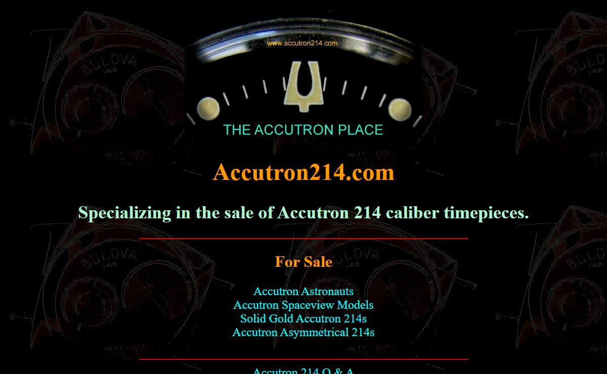Vintage Accutron Wristwatches For Sale