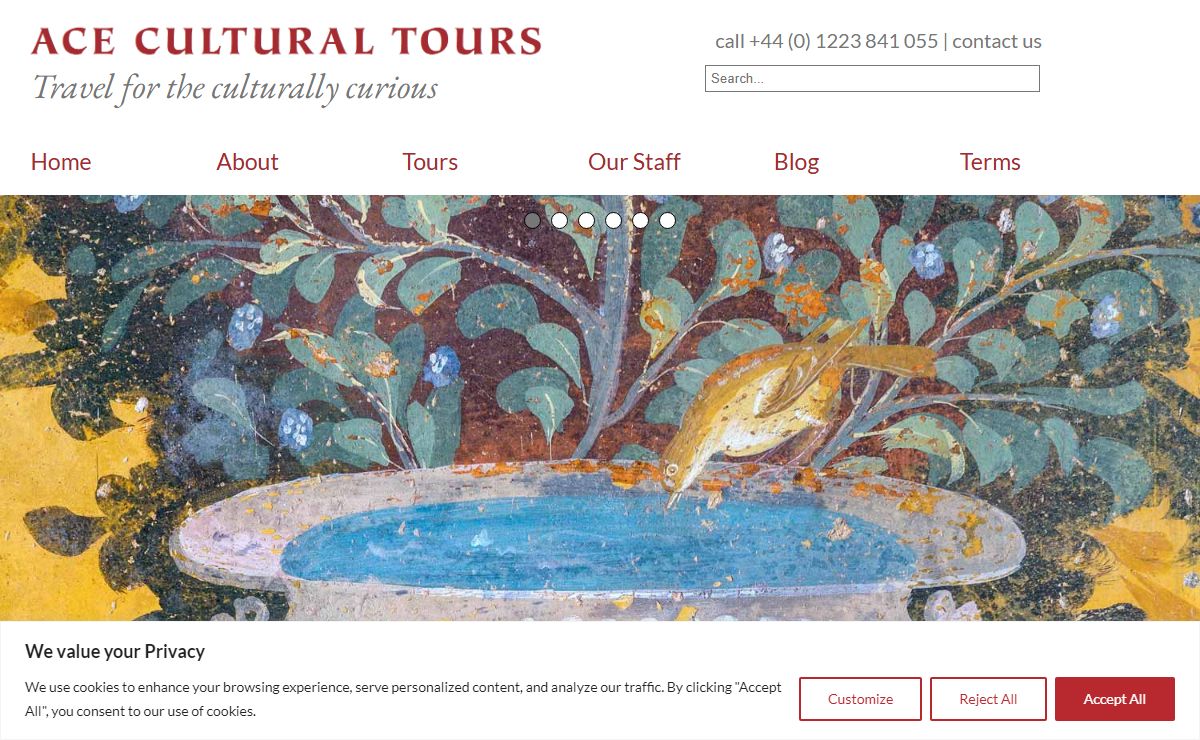 Welcome to ACE Cultural Tours est. 1958