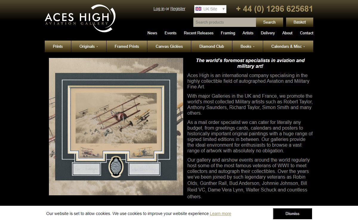 Aces High Gallery - Aviation and Military Fine Art