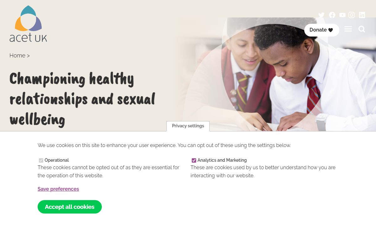 www.acet-uk.com | Home