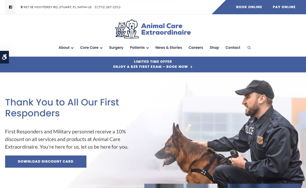 Animal Care Extraordinaire | Animal Hospital | Stuart, FL Vets