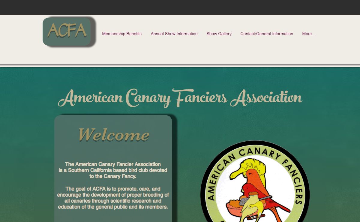 Canary Club | California | American Canary Fanciers Association ACFA