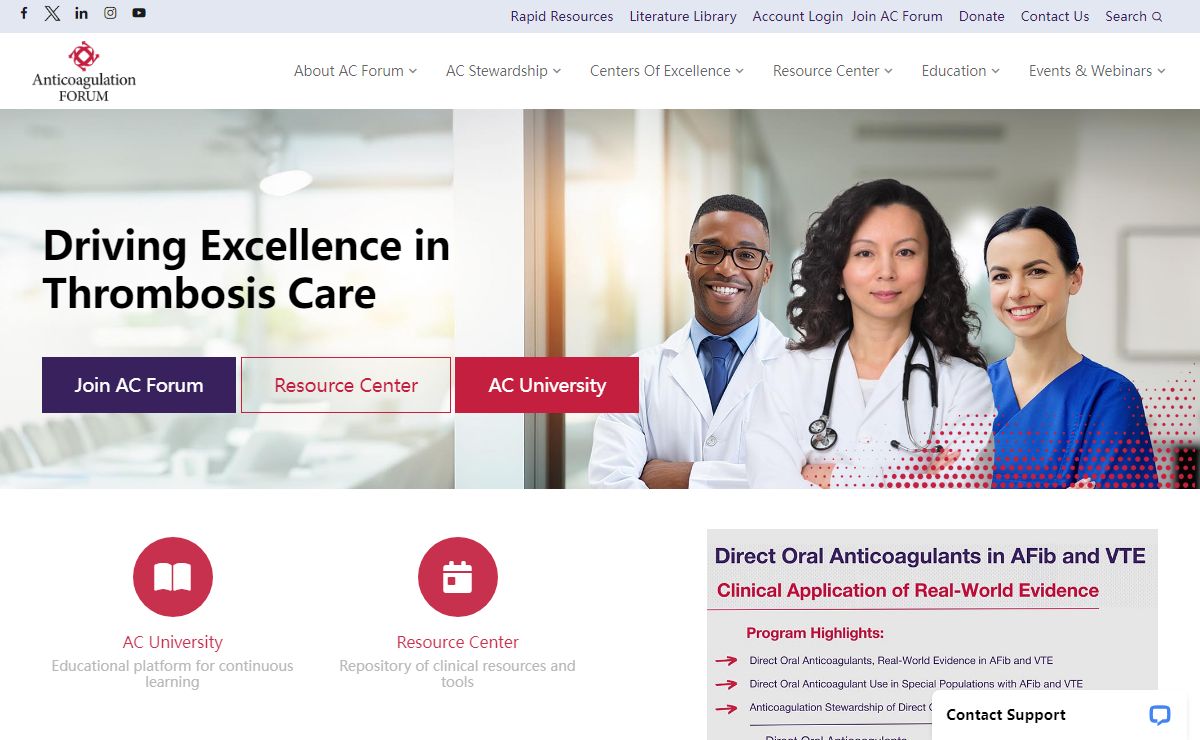 Anticoagulation Forum