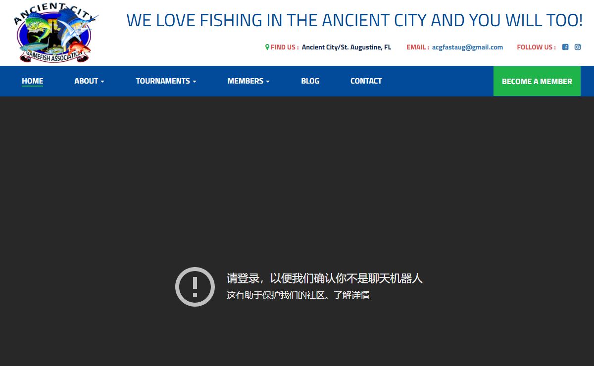 Ancient City Game Fish Association – Promoting the sport of fishing in the St. Augustine area