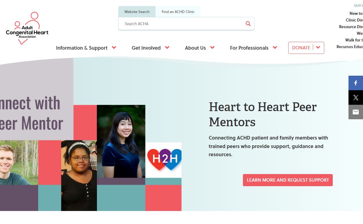 Adult Congenital Heart Association - Home - ACHA
