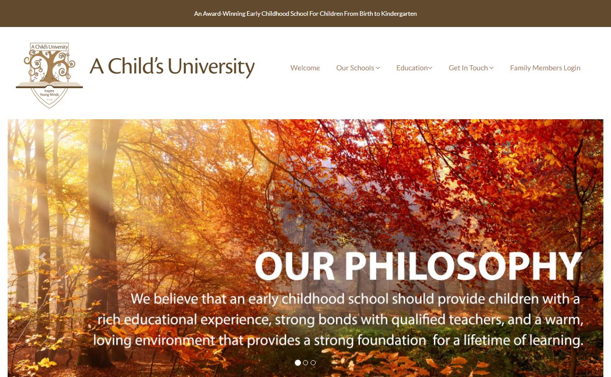A Child's University Early Childhood Smithfield and Cranston