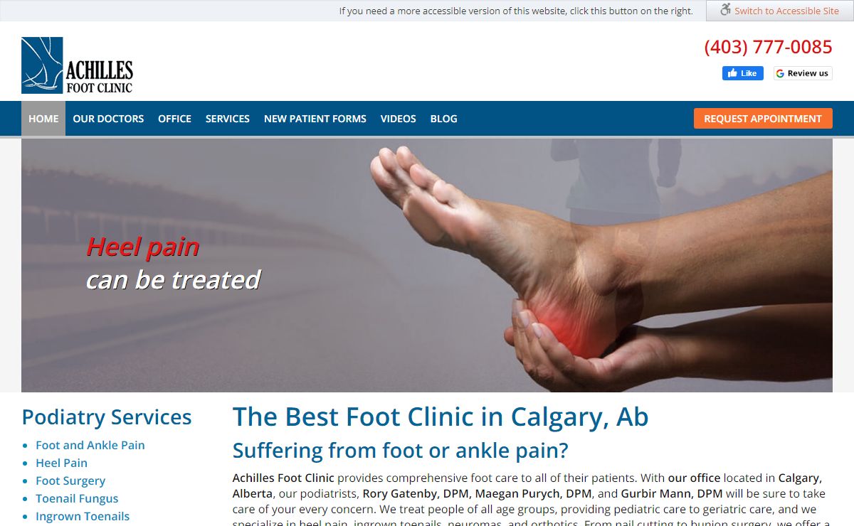 Achilles Foot Clinic | Podiatry Clinic in Calgary, AB