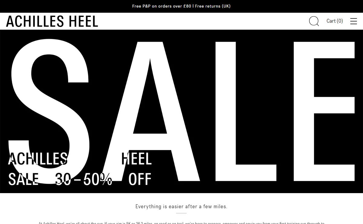 Achilles Heel | Running Shoes, Clothing & Accessories