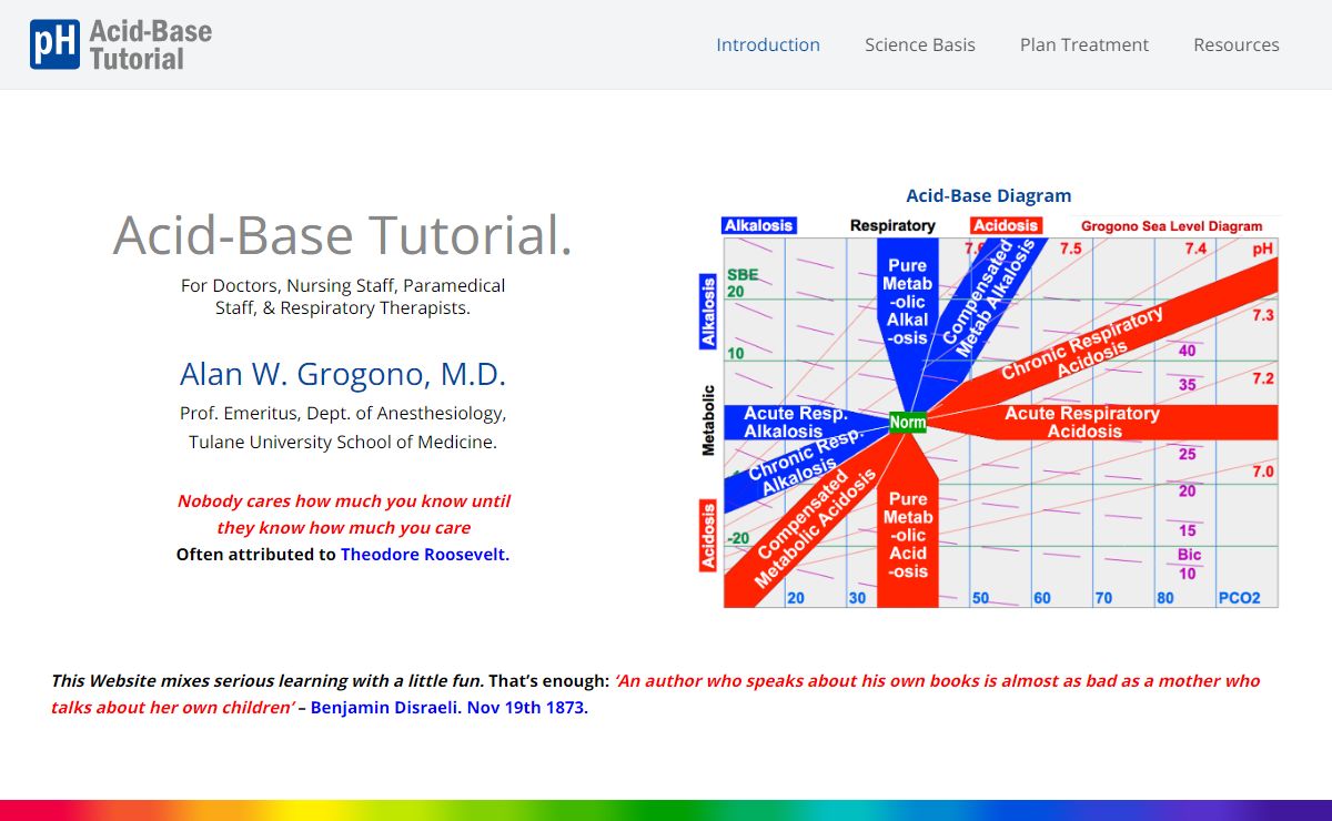 Home - Acid Base Tutorial