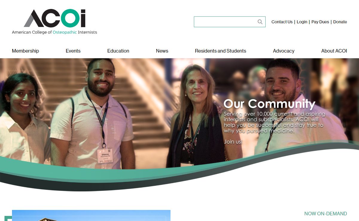Homepage | American College of Osteopathic Internists
