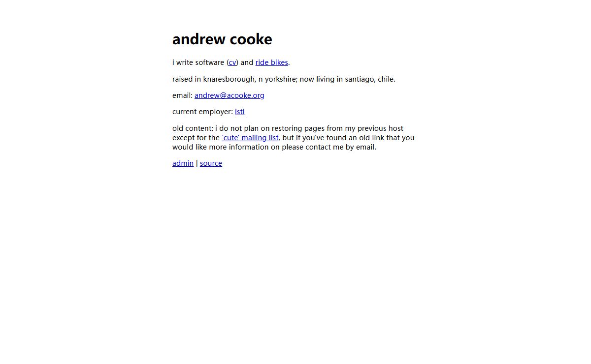 andrew cooke