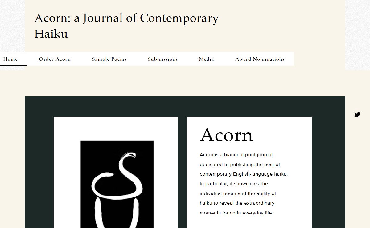 Home | Acorn Haiku