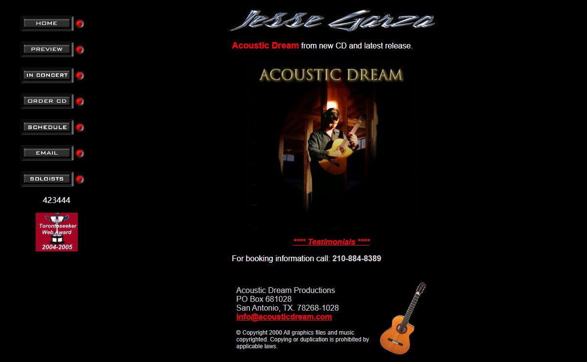 Acoustic Dream - Official Website