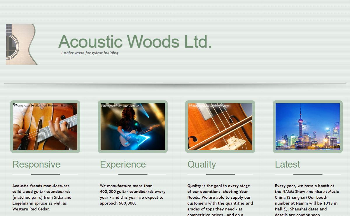 Acoustic Woods Ltd.