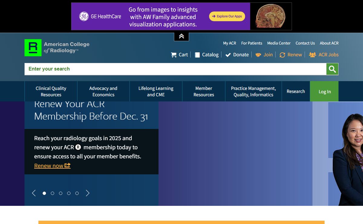 Home | American College of Radiology