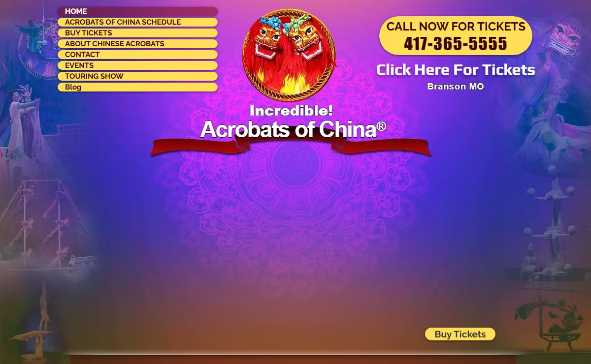 Acrobats of China Branson Show Hunan Acrobatic Troupe