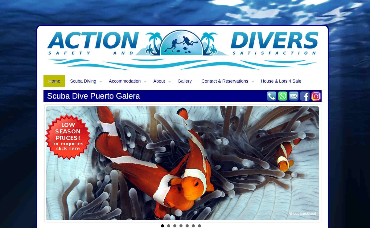 Scuba Dive Puerto Galera - Action Divers - Dive Philippines