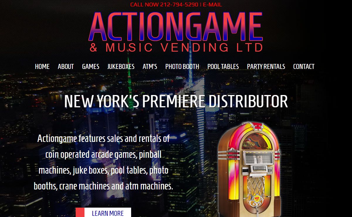 Home - Action Game & Music Vending LTD