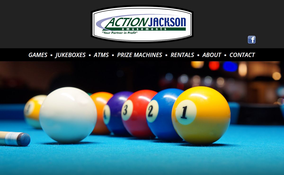 Welcome To Action Jackson Amusements - Action Jackson