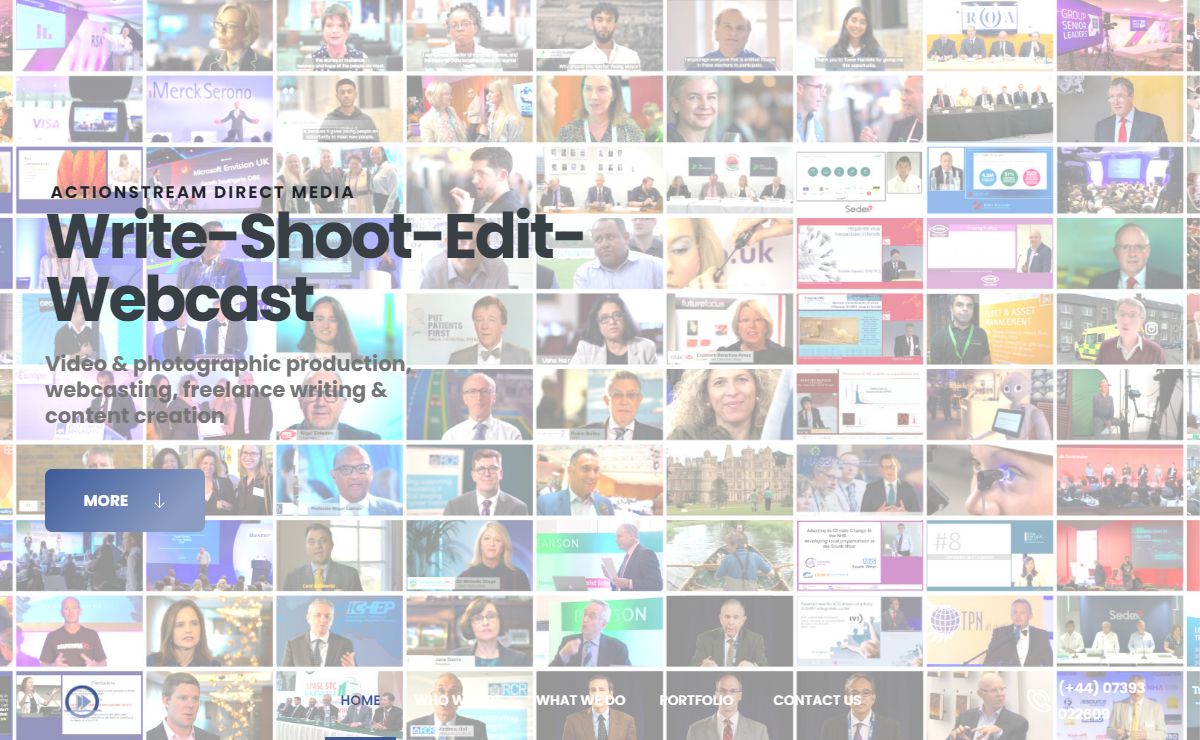 Actionstream Direct Media | Content Creator, Freelance Writer, Shoot and Edit Video Production,